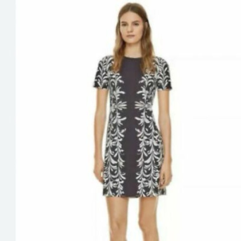 Tory Burch Brushstroke Symphony Shift A Line Dress